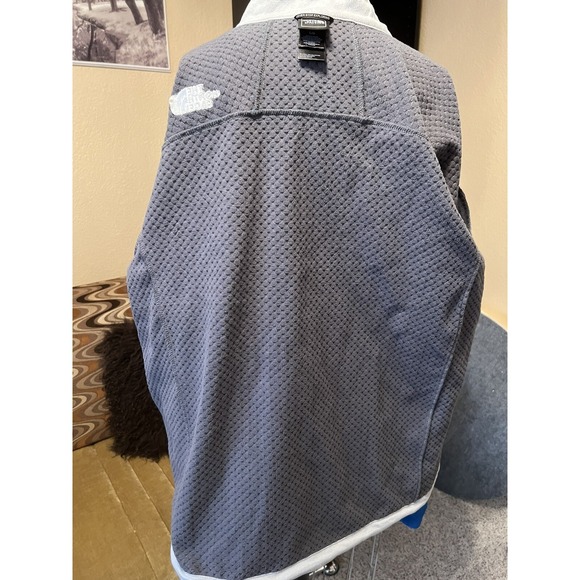 North Face New Women's Shell rock jacket Outdoor Blue Drawstring Bottom Sz L - Picture 6 of 9